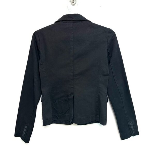 JUICY Couture Black Embroidered Button Blazer S - Picture 9 of 9